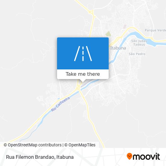 Mapa Rua Filemon Brandao