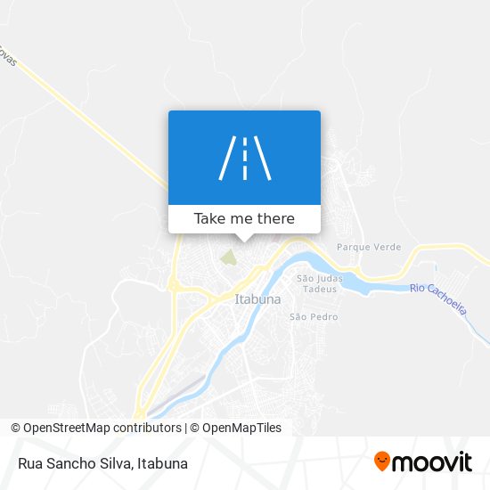 Mapa Rua Sancho Silva
