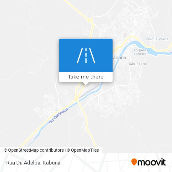 Rua Da Adelba map