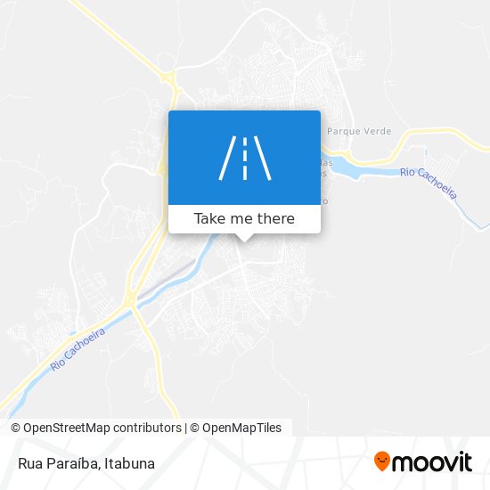 Mapa Rua Paraíba