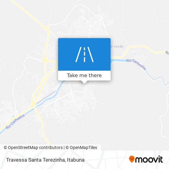 Mapa Travessa Santa Terezinha