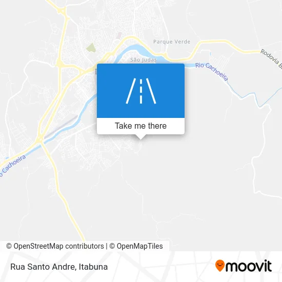Rua Santo Andre map