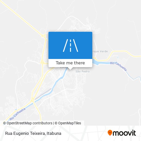 Mapa Rua Eugenio Teixeira