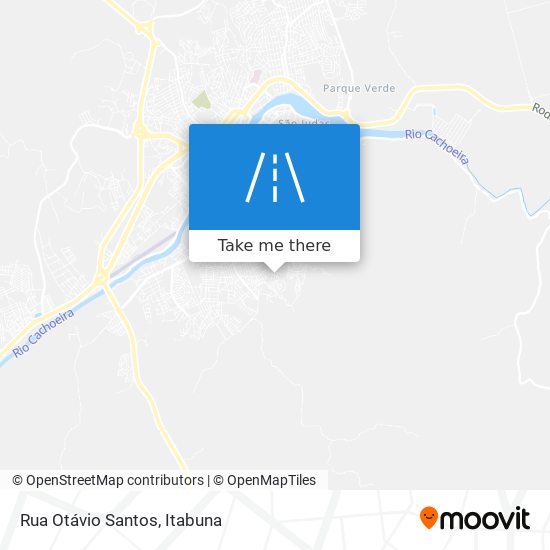 Mapa Rua Otávio Santos