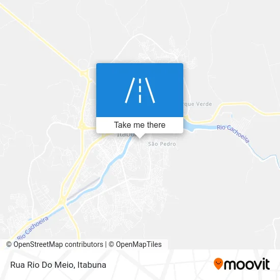 Rua Rio Do Meio map