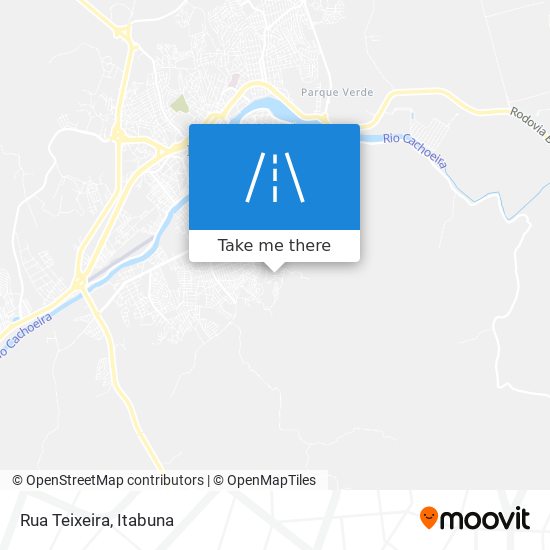 Rua Teixeira map