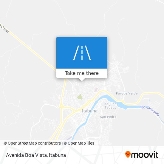 Mapa Avenida Boa Vista