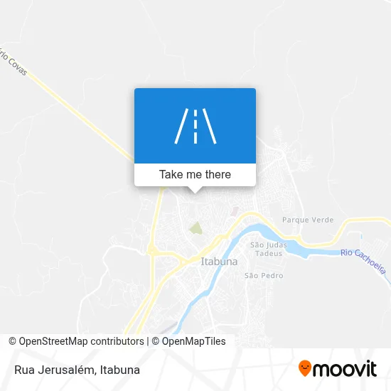 Rua Jerusalém map