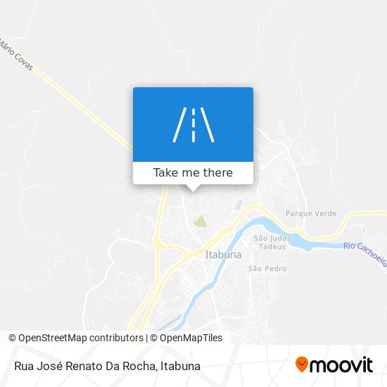 Mapa Rua José Renato Da Rocha