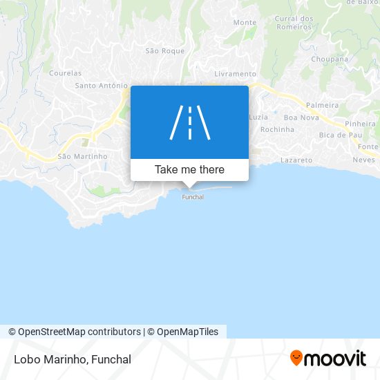 Lobo Marinho map