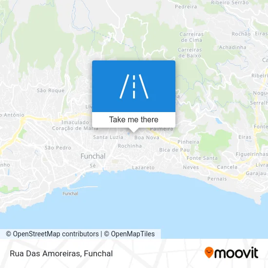 Rua Das Amoreiras map