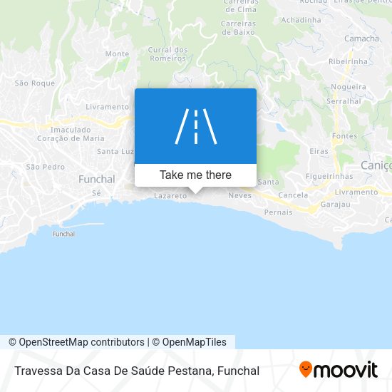 Travessa Da Casa De Saúde Pestana map