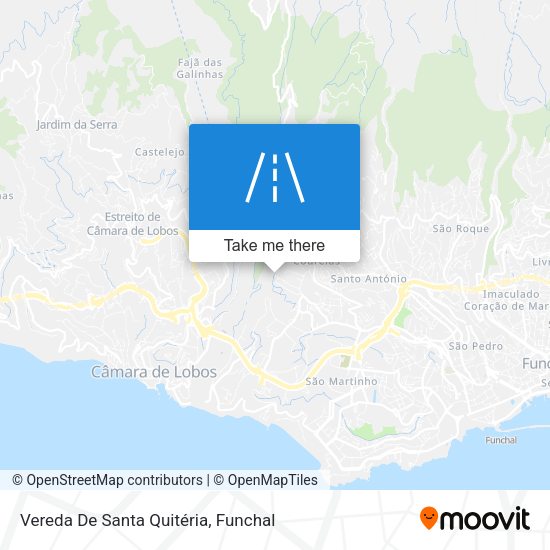 Vereda De Santa Quitéria map