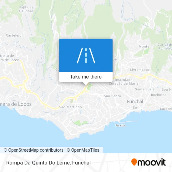 Rampa Da Quinta Do Leme map