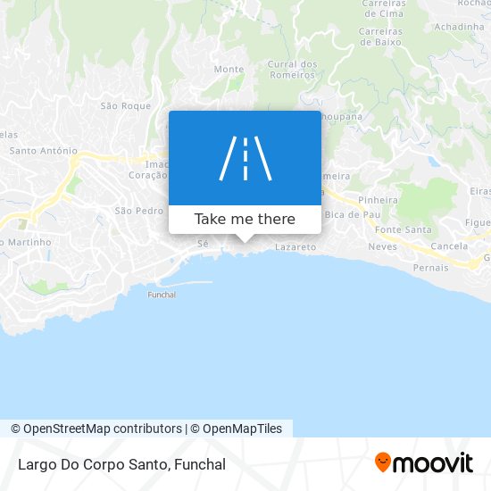 Largo Do Corpo Santo map