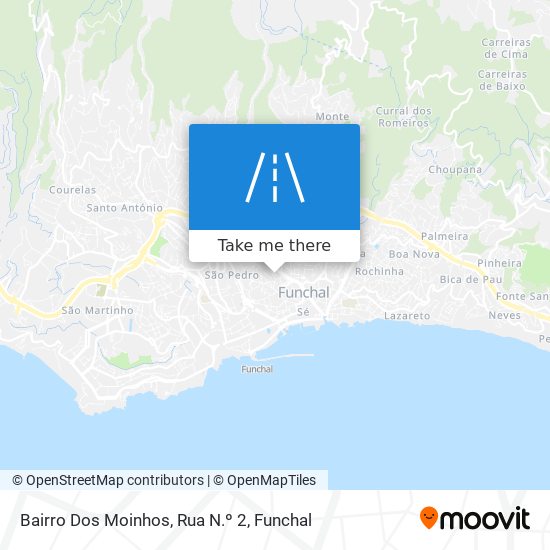 Bairro Dos Moinhos, Rua N.º 2 map