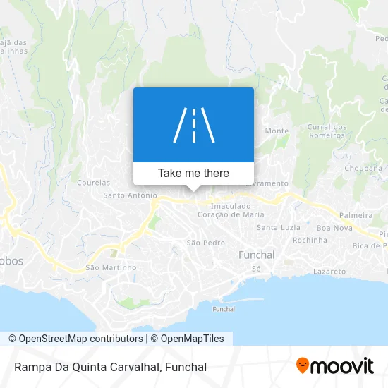 Rampa Da Quinta Carvalhal map