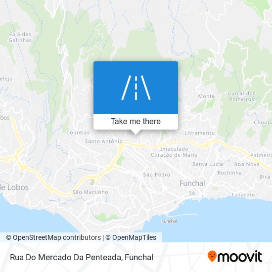 Rua Do Mercado Da Penteada map