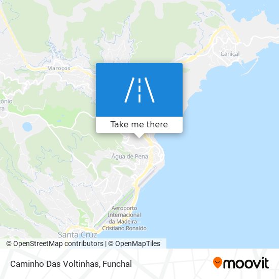 Caminho Das Voltinhas map