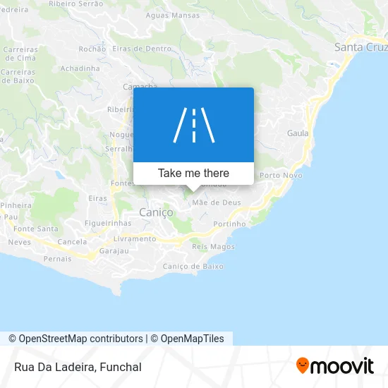 Rua Da Ladeira map