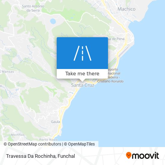 Travessa Da Rochinha mapa