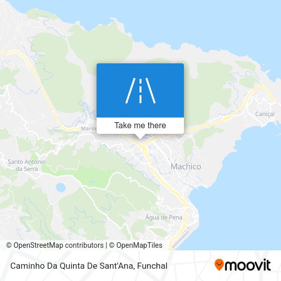 Caminho Da Quinta De Sant'Ana map