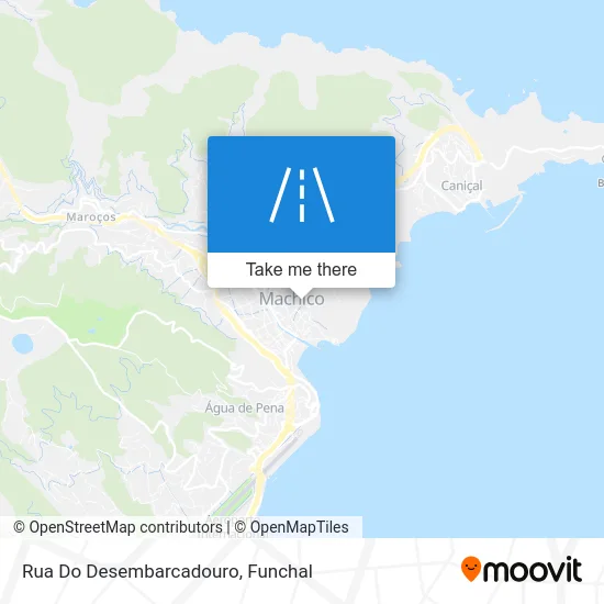 Rua Do Desembarcadouro map