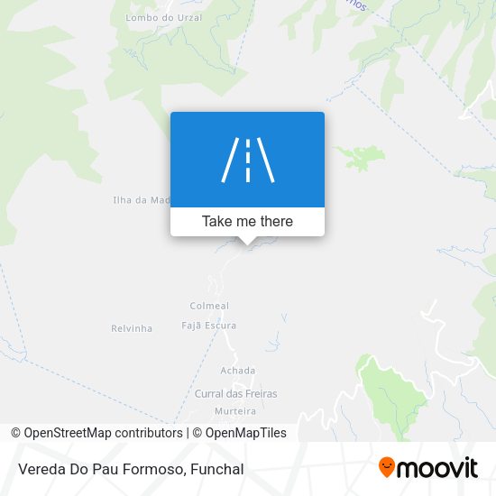 Vereda Do Pau Formoso map