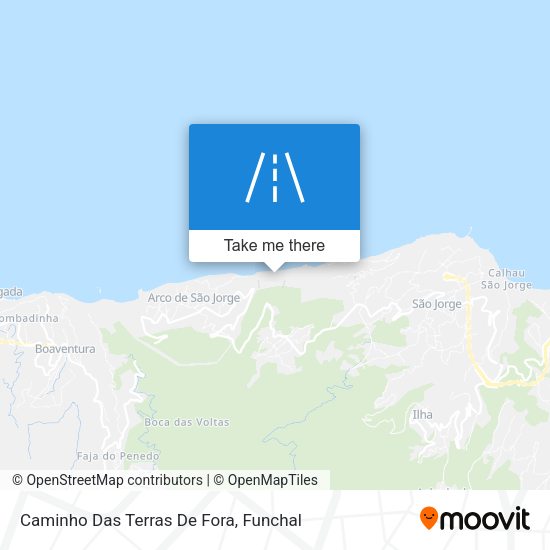 Caminho Das Terras De Fora map