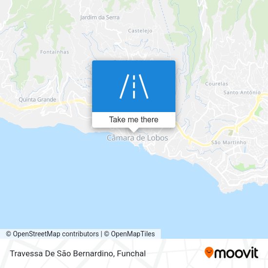 Travessa De São Bernardino map