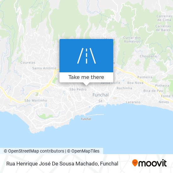 Rua Henrique José De Sousa Machado map