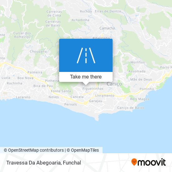 Travessa Da Abegoaria mapa