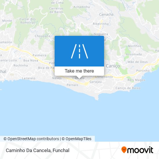 Caminho Da Cancela map