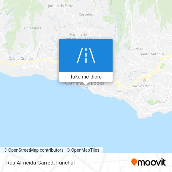 Rua Almeida Garrett map