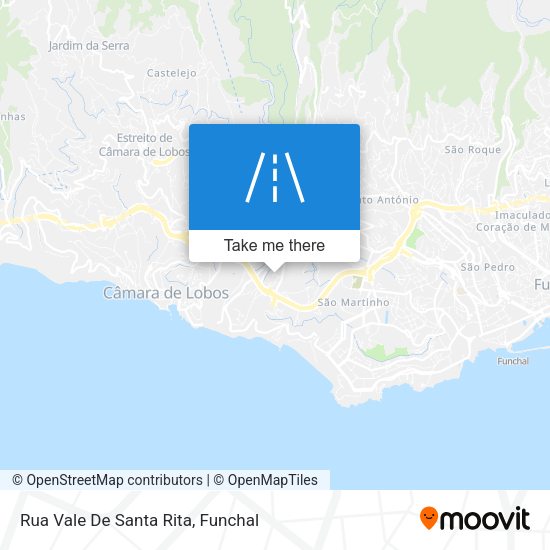Rua Vale De Santa Rita map