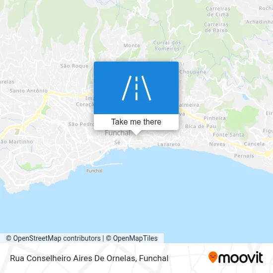 Rua Conselheiro Aires De Ornelas map