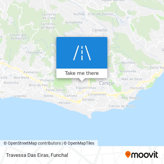 Travessa Das Eiras map