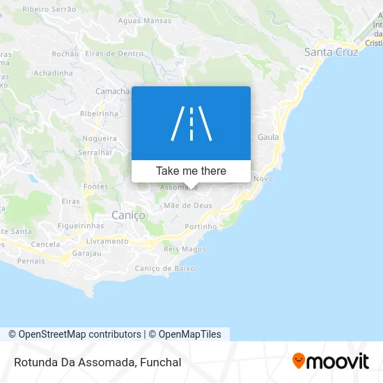 Rotunda Da Assomada map