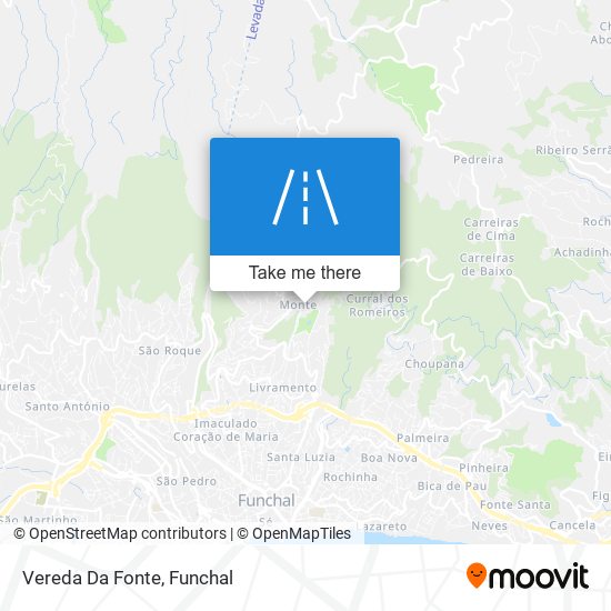 Vereda Da Fonte map