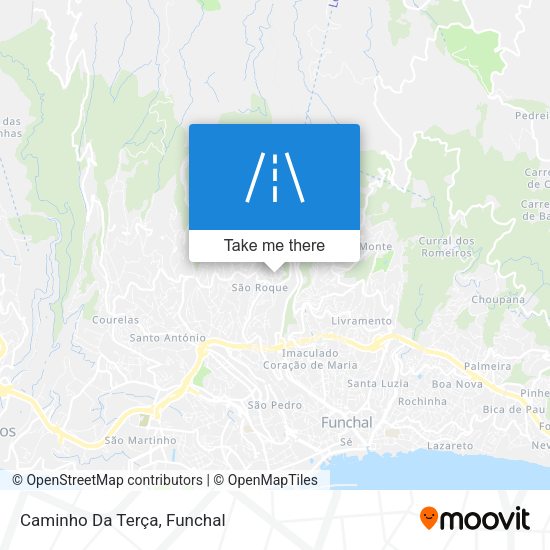 Caminho Da Terça map