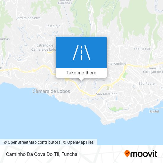 Caminho Da Cova Do Til map