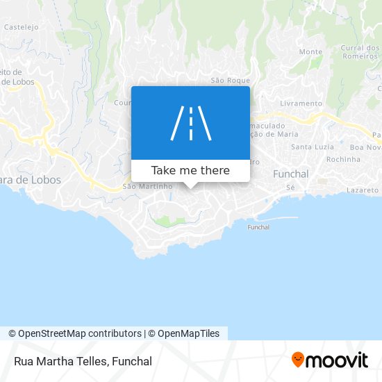 Rua Martha Telles map