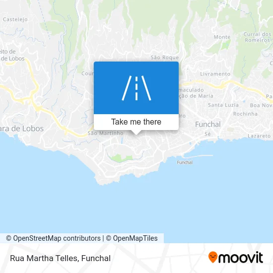 Rua Martha Telles map