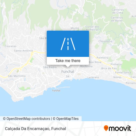 Calçada Da Encarnaçao map