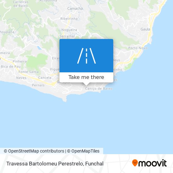 Travessa Bartolomeu Perestrelo map