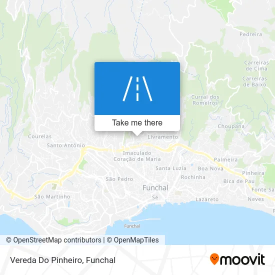 Vereda Do Pinheiro map