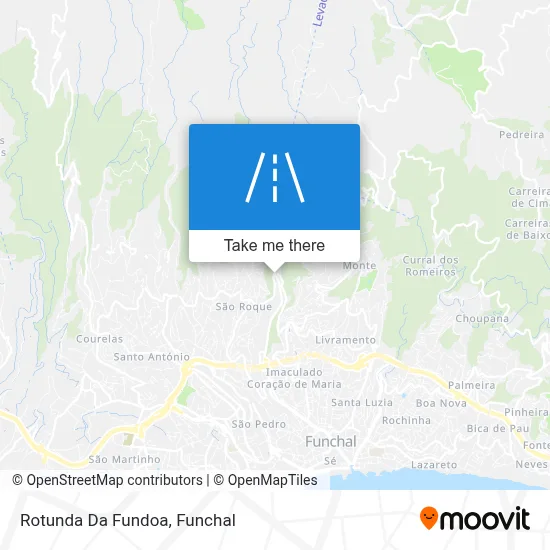 Rotunda Da Fundoa map
