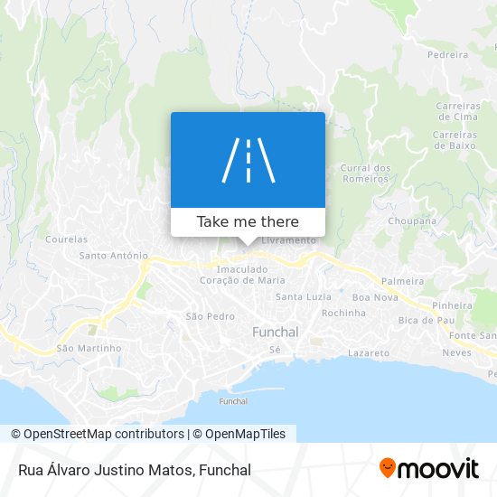 Rua Álvaro Justino Matos map