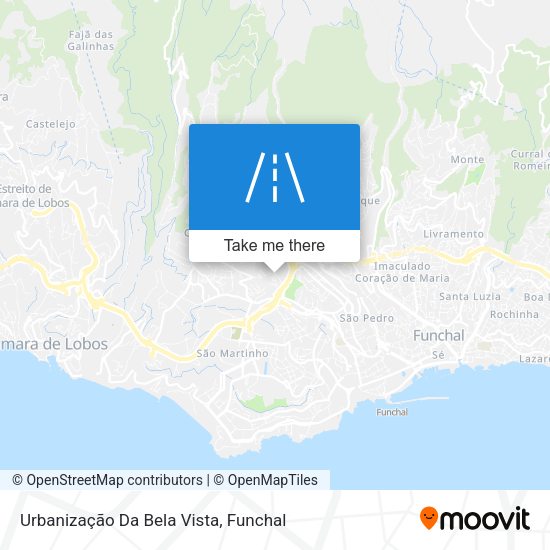 Urbanização Da Bela Vista map