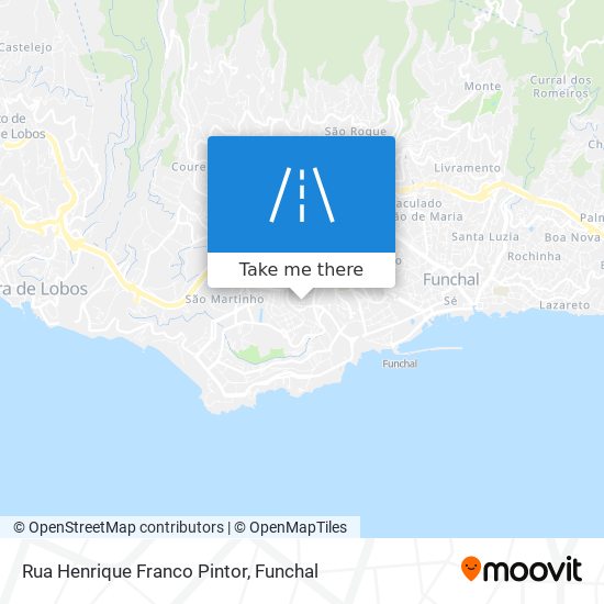 Rua Henrique Franco Pintor map